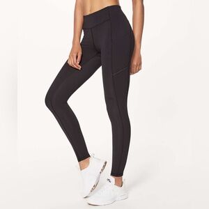 Lululemon Speed Up Tight Full-On Luxtreme 28” Black Leggings— Size 6